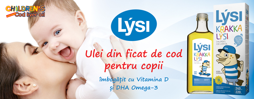 LYSI - Ulei din ficat de cod pentru copii